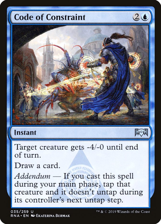 Code of Constraint [Ravnica Allegiance] | Pegasus Games WI