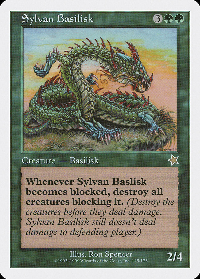 Sylvan Basilisk [Starter 1999] | Pegasus Games WI