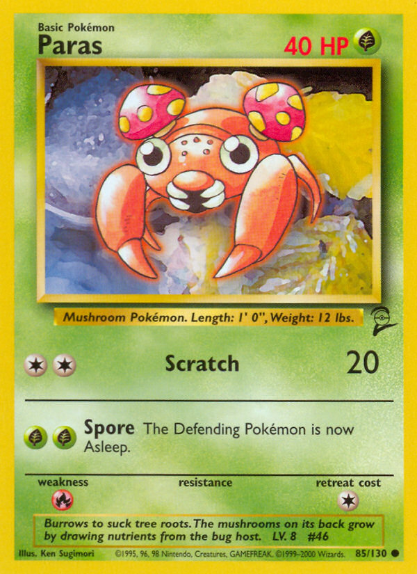 Paras (85/130) [Base Set 2] | Pegasus Games WI