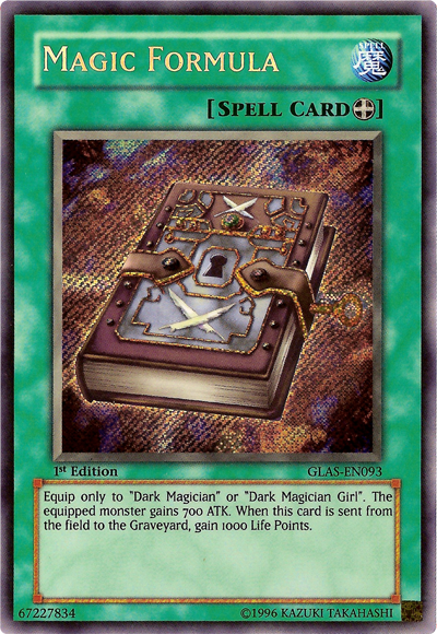 Magic Formula [GLAS-EN093] Secret Rare | Pegasus Games WI