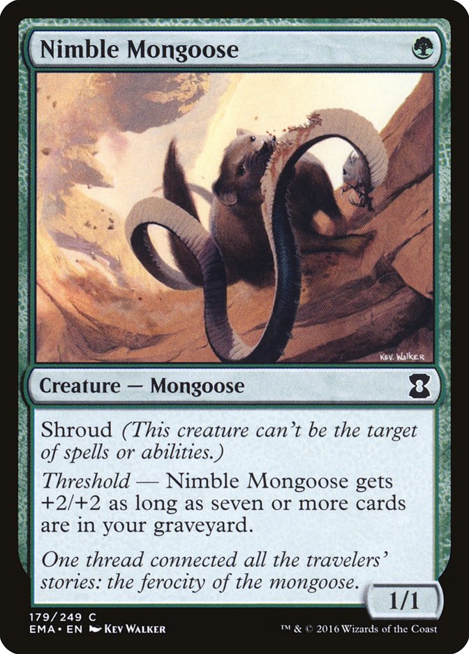 Nimble Mongoose [Eternal Masters] | Pegasus Games WI