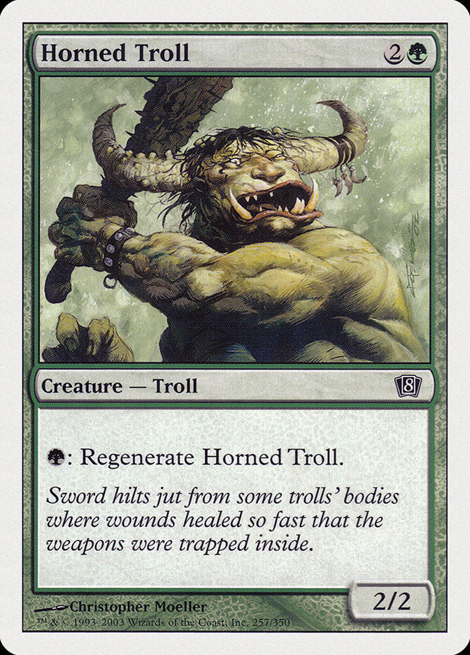 Horned Troll [Eighth Edition] | Pegasus Games WI