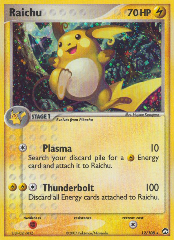 Raichu (12/108) [EX: Power Keepers] | Pegasus Games WI