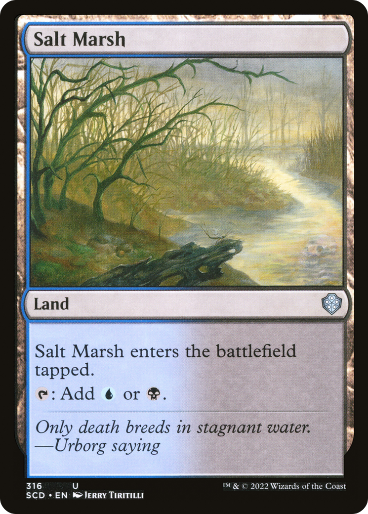 Salt Marsh [Starter Commander Decks] | Pegasus Games WI