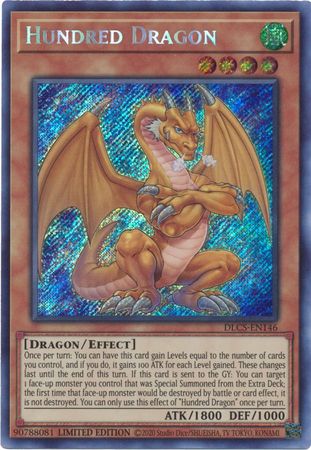 Hundred Dragon [DLCS-EN146] Secret Rare | Pegasus Games WI