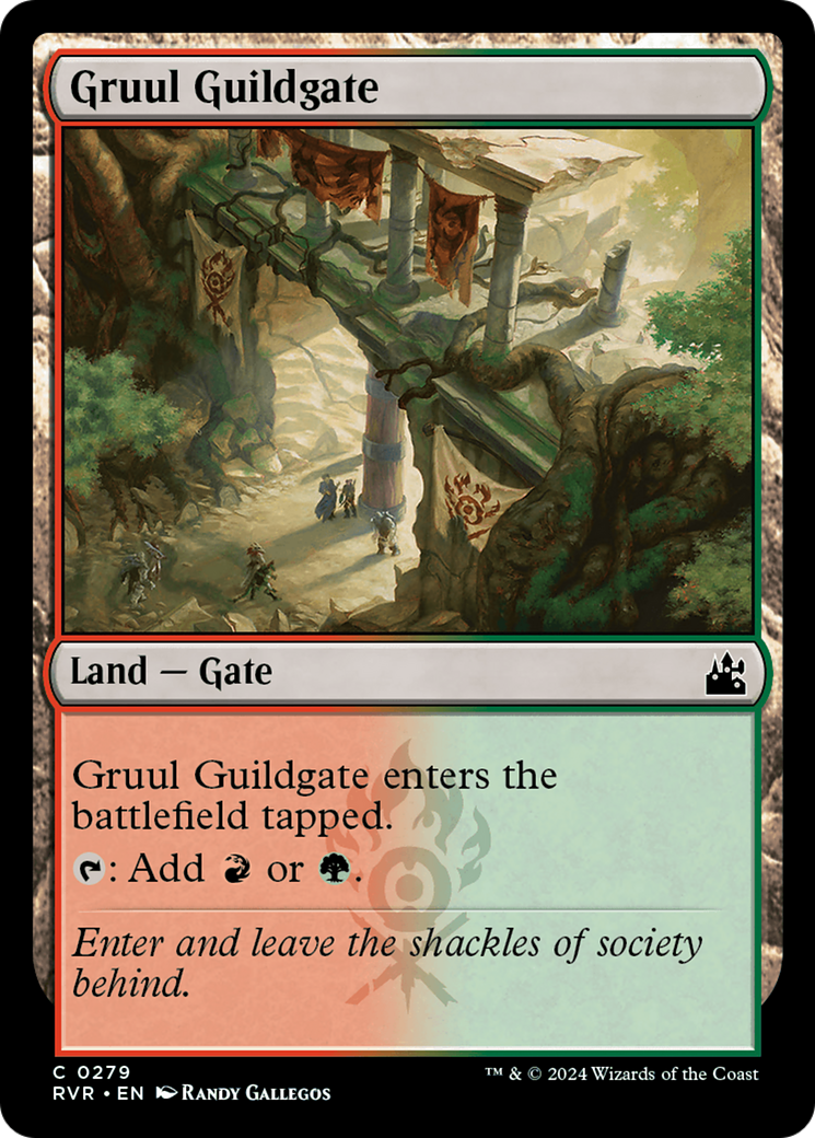 Gruul Guildgate [Ravnica Remastered] | Pegasus Games WI