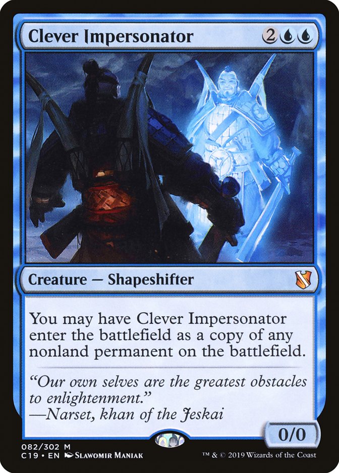 Clever Impersonator [Commander 2019] | Pegasus Games WI