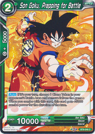 Son Goku, Prepping for Battle [BT8-046] | Pegasus Games WI