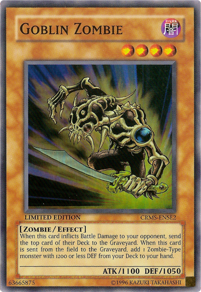 Goblin Zombie [CRMS-ENSE2] Super Rare | Pegasus Games WI