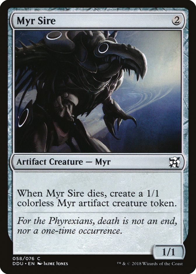 Myr Sire [Duel Decks: Elves vs. Inventors] | Pegasus Games WI