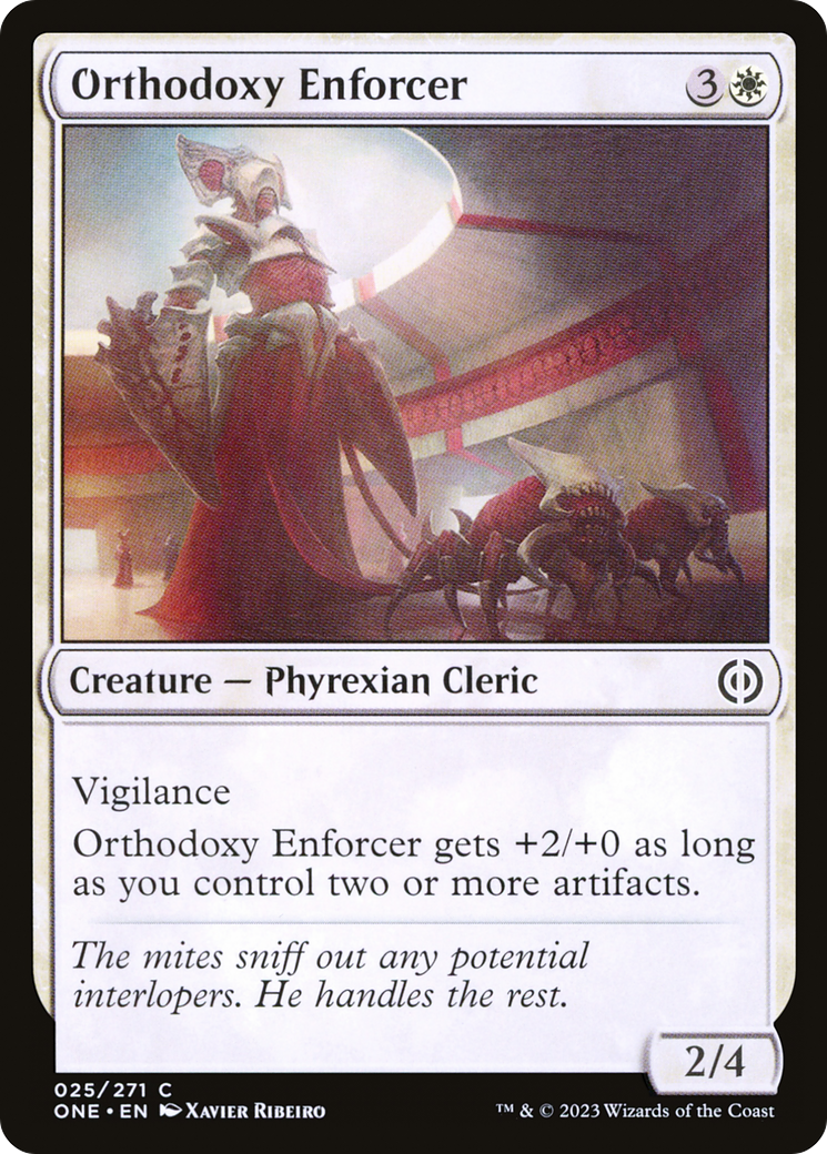 Orthodoxy Enforcer [Phyrexia: All Will Be One] | Pegasus Games WI