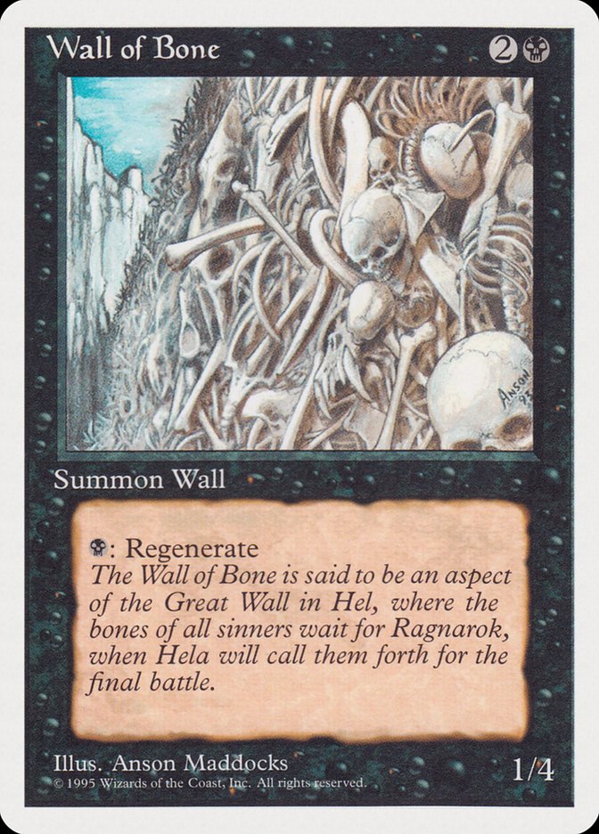 Wall of Bone [Rivals Quick Start Set] | Pegasus Games WI