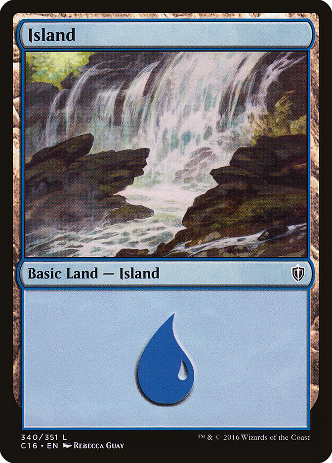 Island (340) [Commander 2016] | Pegasus Games WI