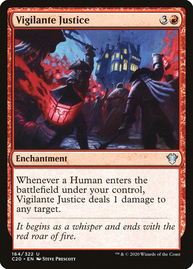 Vigilante Justice [Commander 2020] | Pegasus Games WI