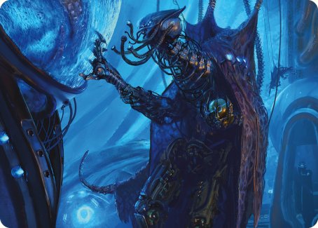 Atmosphere Surgeon Art Card [Phyrexia: All Will Be One Art Series] | Pegasus Games WI