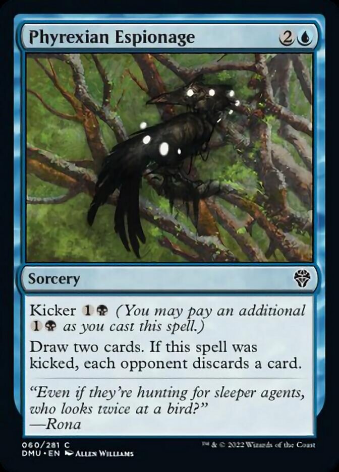 Phyrexian Espionage [Dominaria United] | Pegasus Games WI