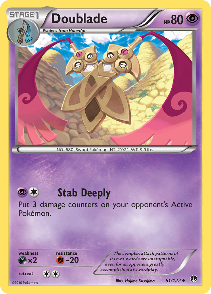 Doublade (61/122) [XY: BREAKpoint] | Pegasus Games WI