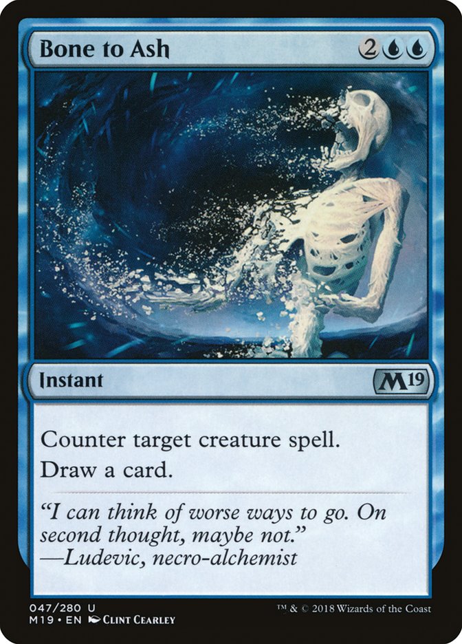 Bone to Ash [Core Set 2019] | Pegasus Games WI