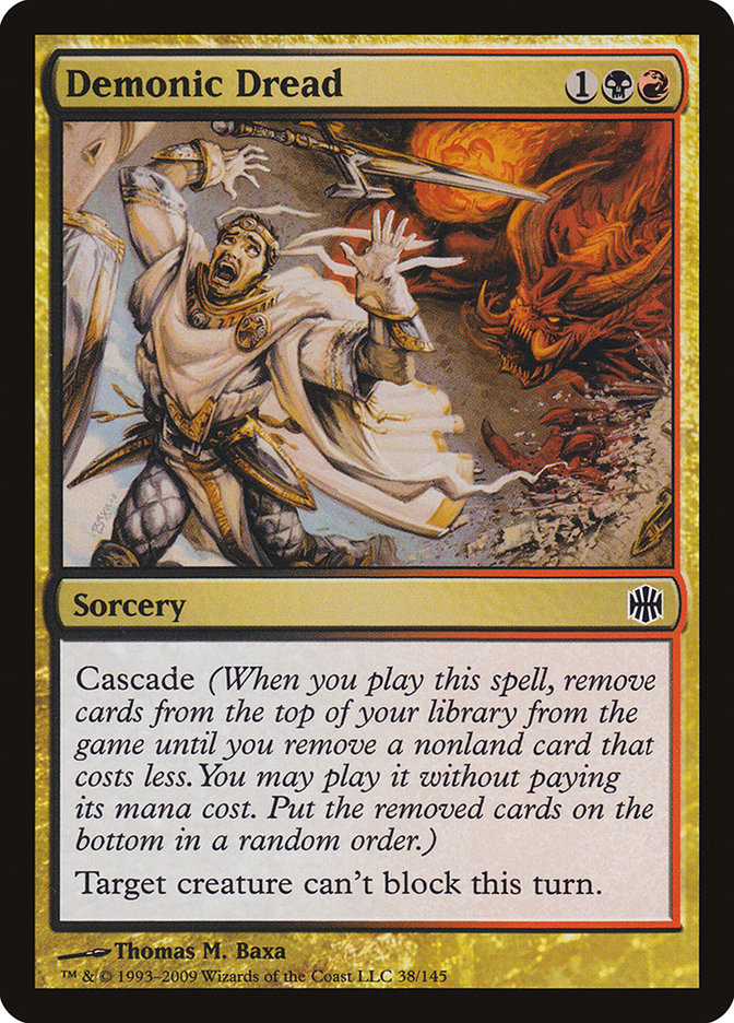 Demonic Dread [Alara Reborn] | Pegasus Games WI