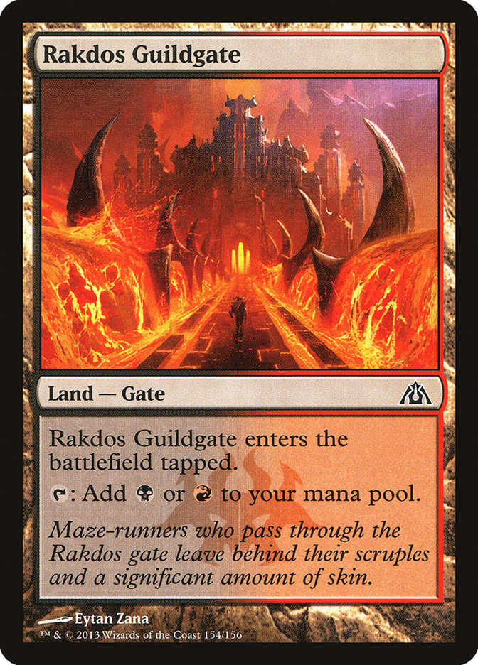 Rakdos Guildgate [Dragon's Maze] | Pegasus Games WI