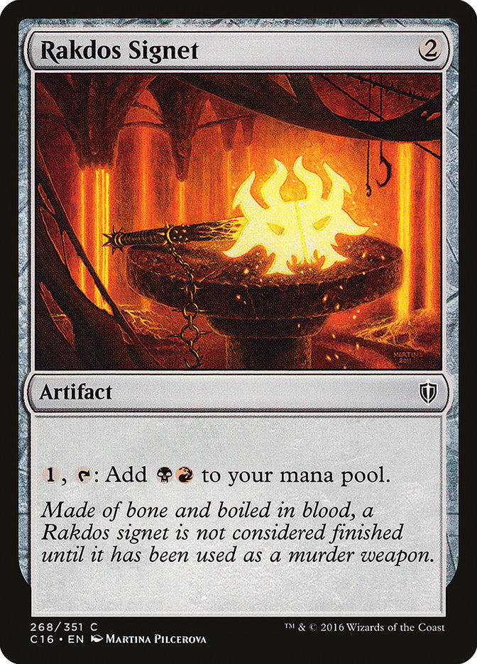 Rakdos Signet [Commander 2016] | Pegasus Games WI