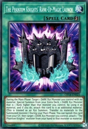 The Phantom Knights' Rank-Up-Magic Launch [OP14-EN021] Common | Pegasus Games WI