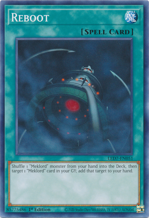 Reboot [LED7-EN051] Common | Pegasus Games WI
