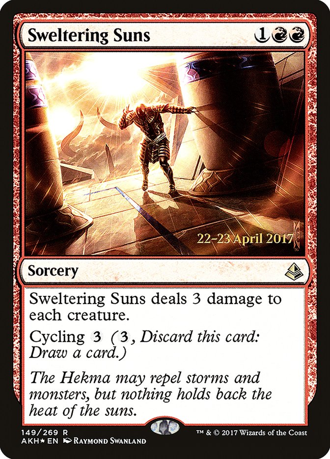 Sweltering Suns [Amonkhet Prerelease Promos] | Pegasus Games WI