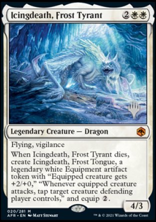 Icingdeath, Frost Tyrant (Promo Pack) [Dungeons & Dragons: Adventures in the Forgotten Realms Promos] | Pegasus Games WI