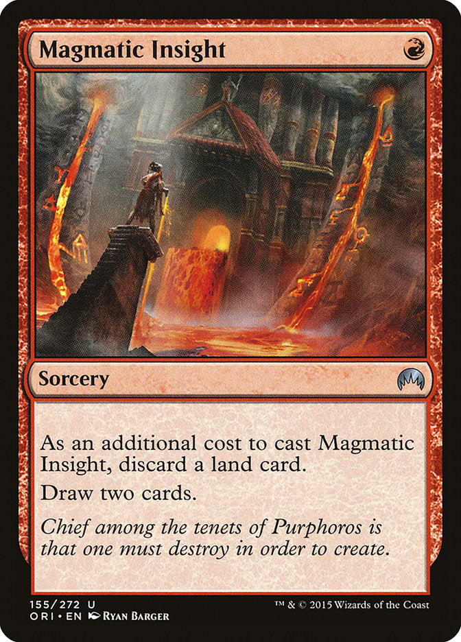 Magmatic Insight [Magic Origins] | Pegasus Games WI