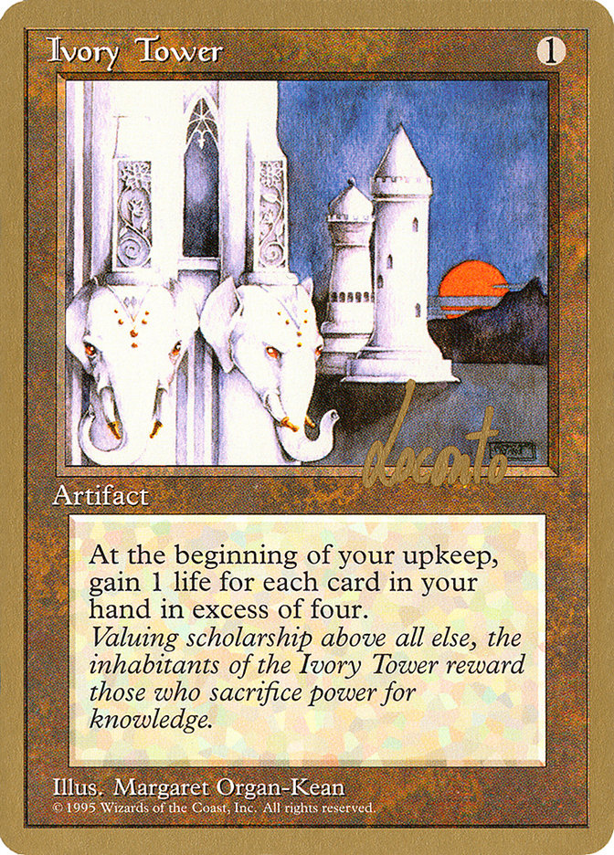 Ivory Tower (Michael Loconto) [Pro Tour Collector Set] | Pegasus Games WI