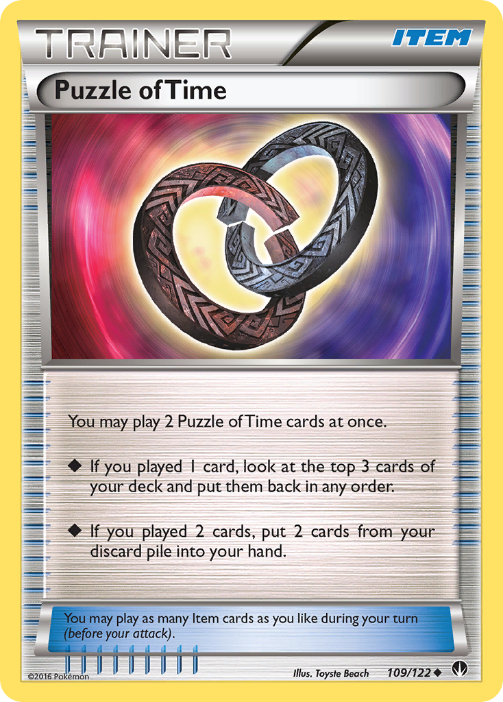 Puzzle of Time (109/122) [XY: BREAKpoint] | Pegasus Games WI