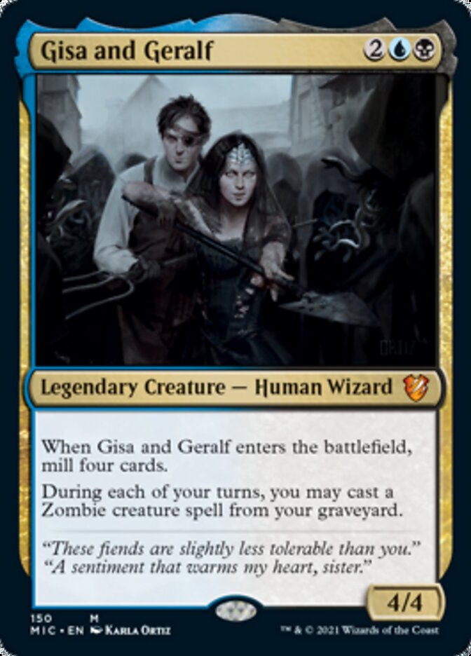 Gisa and Geralf [Innistrad: Midnight Hunt Commander] | Pegasus Games WI