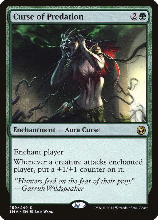 Curse of Predation [Iconic Masters] | Pegasus Games WI