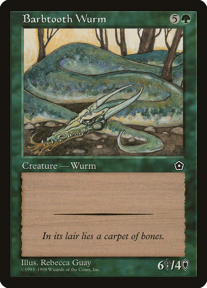 Barbtooth Wurm [Portal Second Age] | Pegasus Games WI