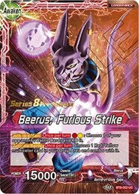 Beerus // Beerus, Furious Strike (Malicious Machinations) [BT8-002_PR] | Pegasus Games WI