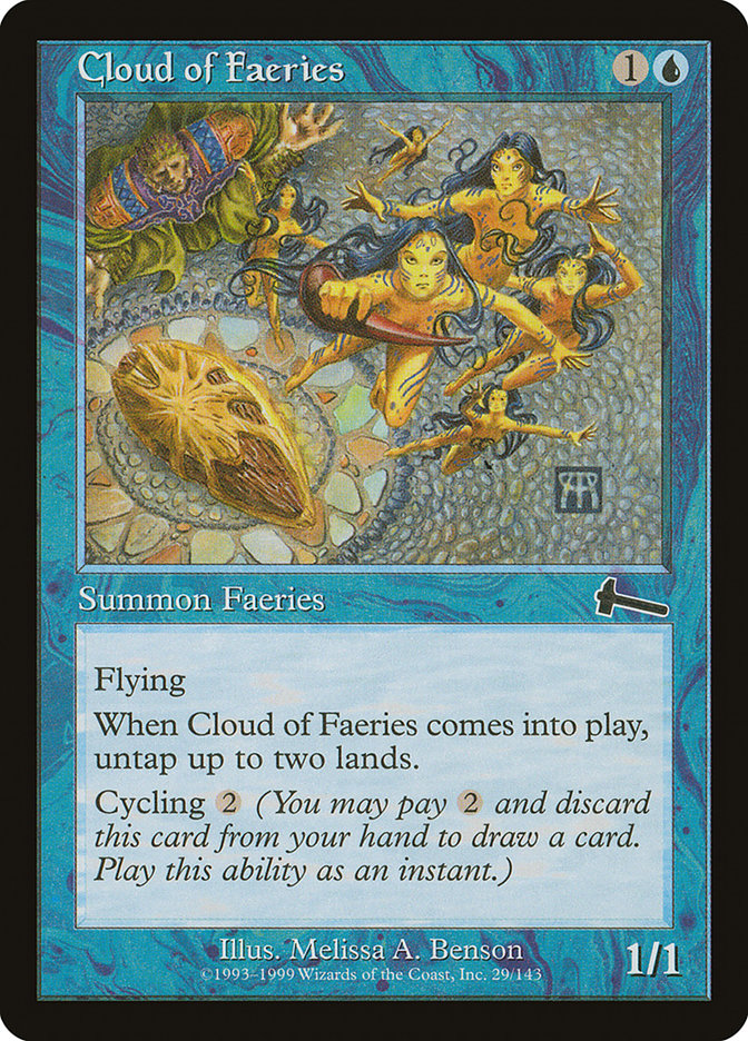 Cloud of Faeries [Urza's Legacy] | Pegasus Games WI