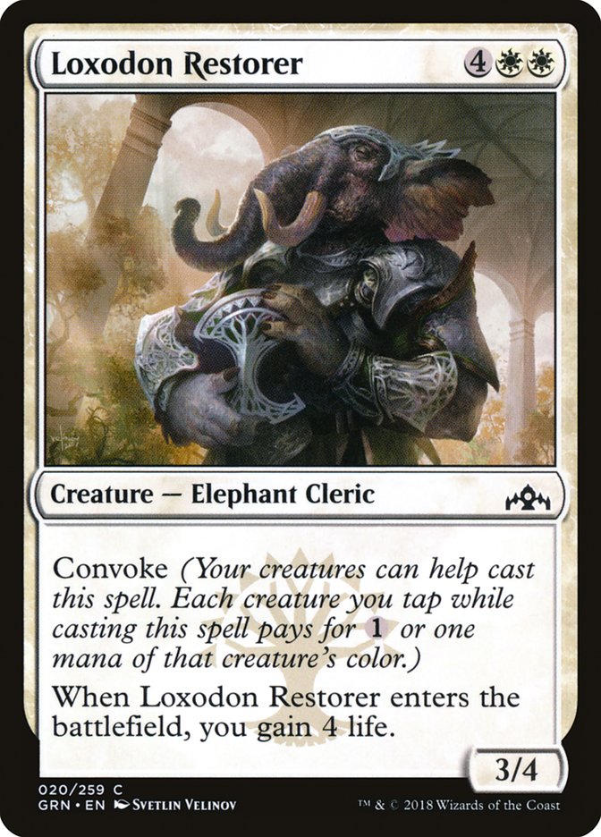 Loxodon Restorer [Guilds of Ravnica] | Pegasus Games WI