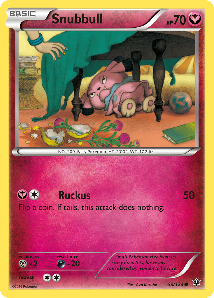 Snubbull (68/124) [XY: Fates Collide] | Pegasus Games WI