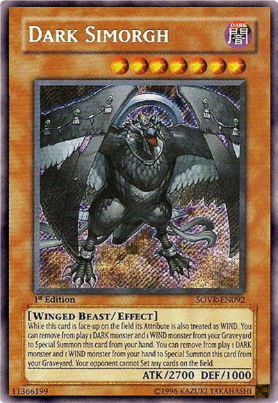 Dark Simorgh [SOVR-EN092] Secret Rare | Pegasus Games WI