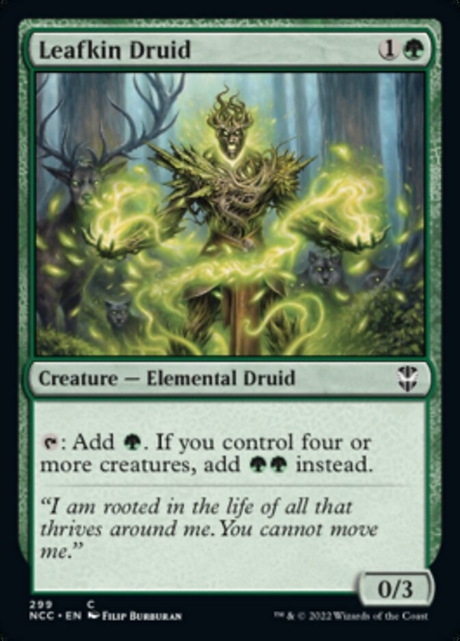 Leafkin Druid [Streets of New Capenna Commander] | Pegasus Games WI