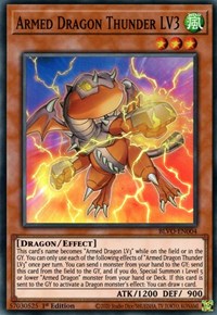 Armed Dragon Thunder LV3 [BLVO-EN004] Super Rare | Pegasus Games WI