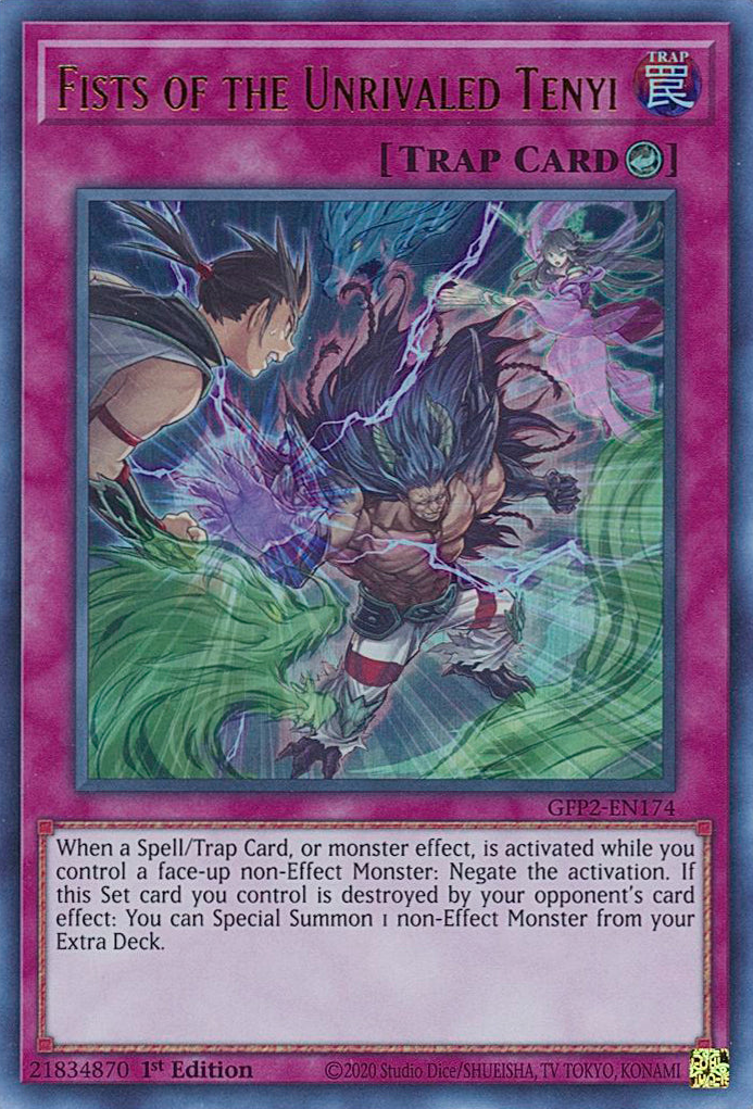 Fists of the Unrivaled Tenyi [GFP2-EN174] Ultra Rare | Pegasus Games WI