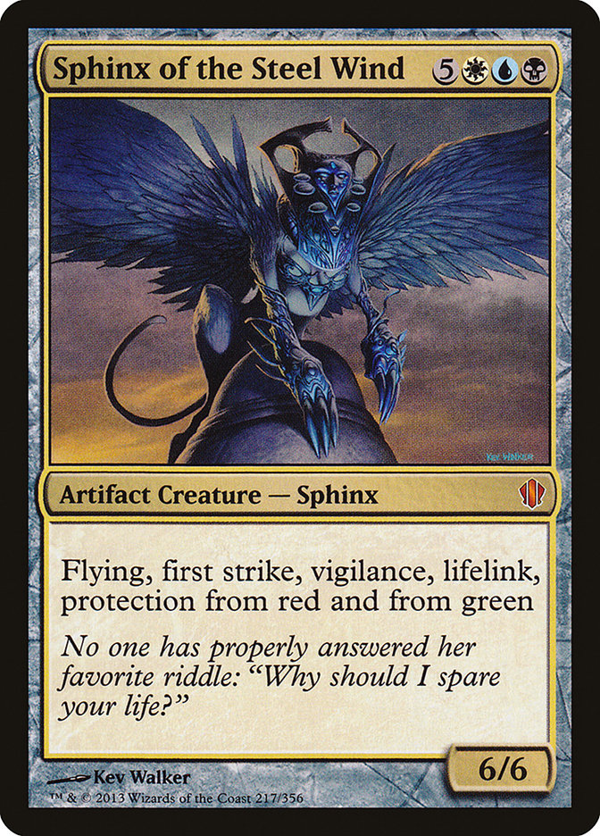 Sphinx of the Steel Wind [Commander 2013] | Pegasus Games WI