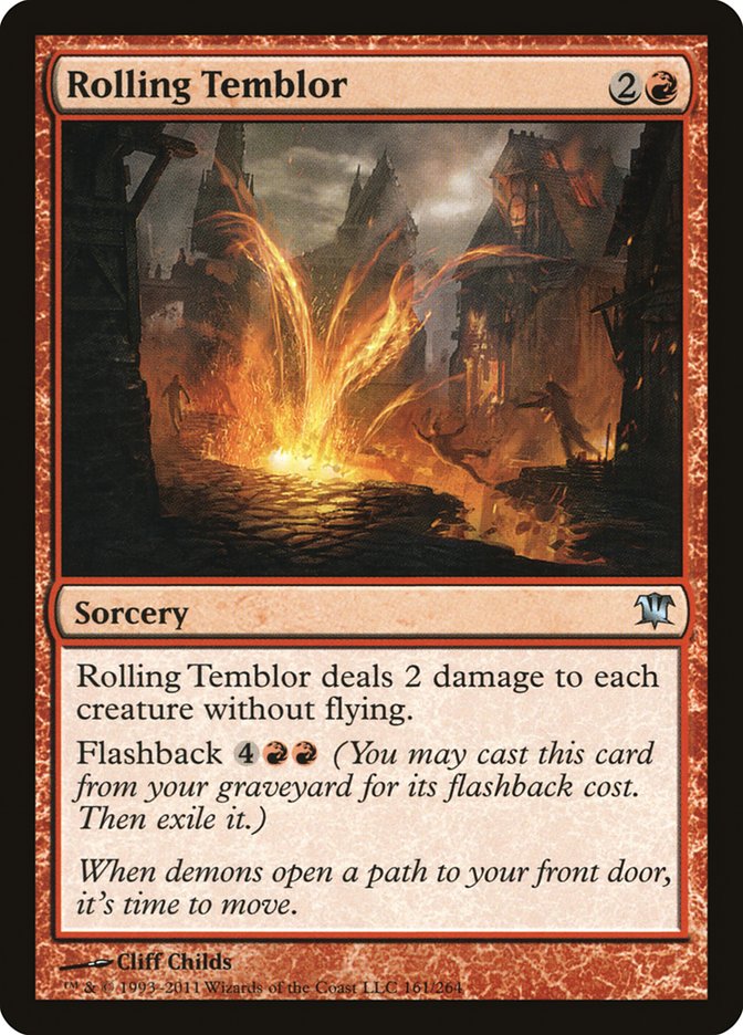 Rolling Temblor [Innistrad] | Pegasus Games WI
