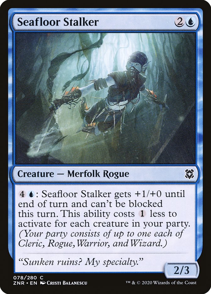 Seafloor Stalker [Zendikar Rising] | Pegasus Games WI