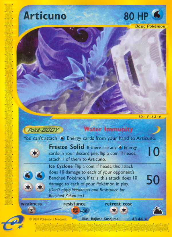 Articuno (4/144) [Skyridge] | Pegasus Games WI