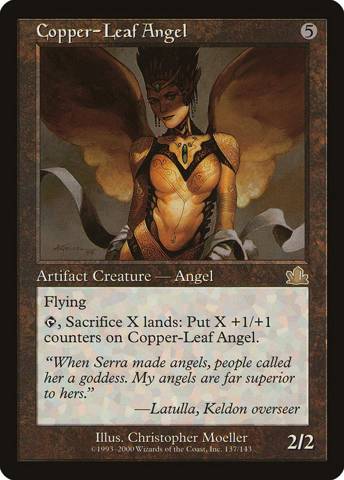 Copper-Leaf Angel [Prophecy] | Pegasus Games WI