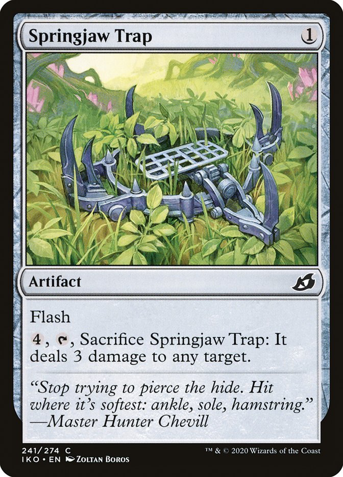 Springjaw Trap [Ikoria: Lair of Behemoths] | Pegasus Games WI