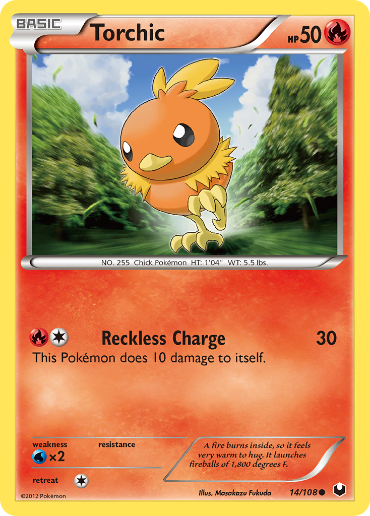 Torchic (14/108) [Black & White: Dark Explorers] | Pegasus Games WI